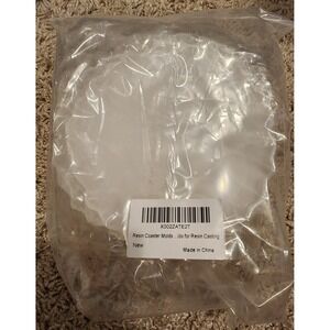 Silicone Resin Coaster Molds for Geode Coaster Casting 4 Piece Set Holder